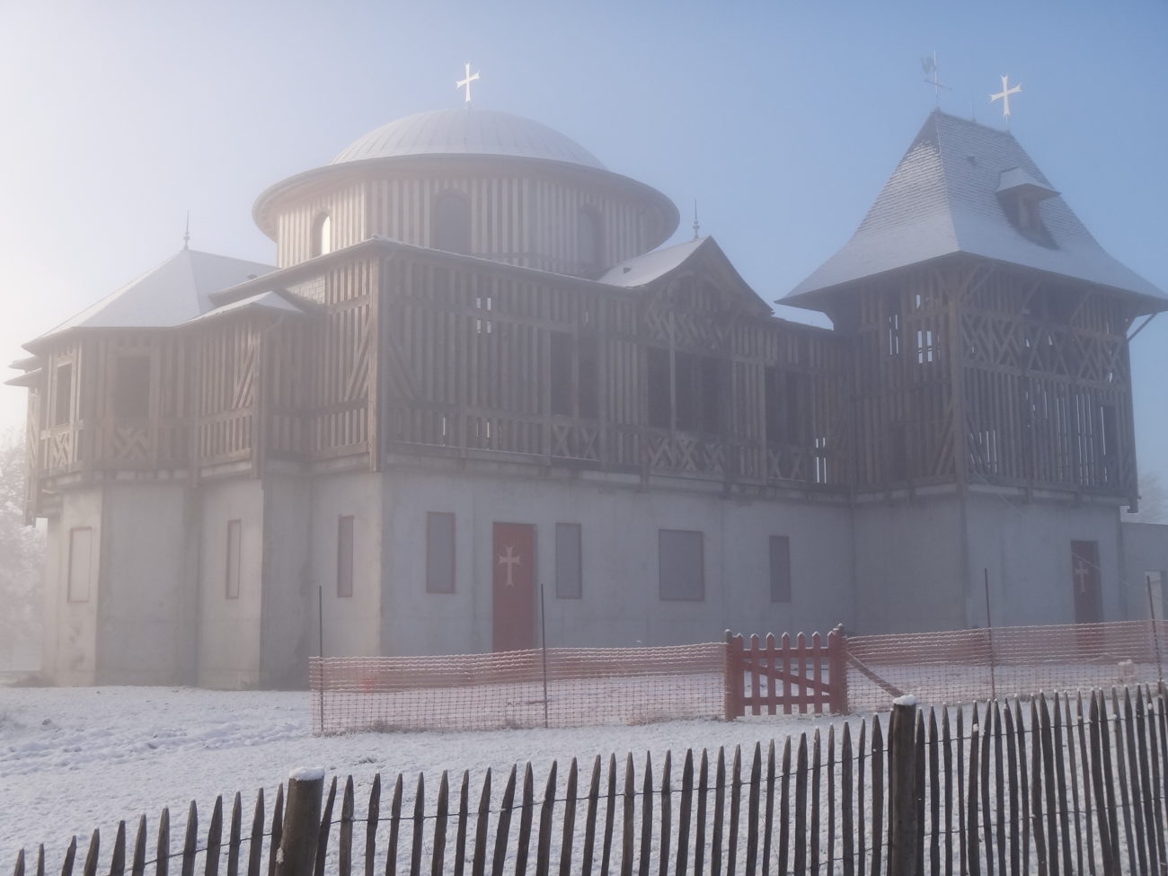 Le catholicon sous la neige