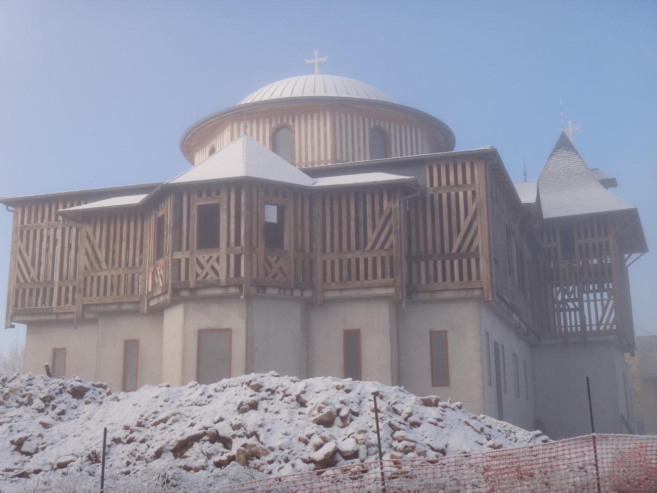 Le catholicon sous la neige