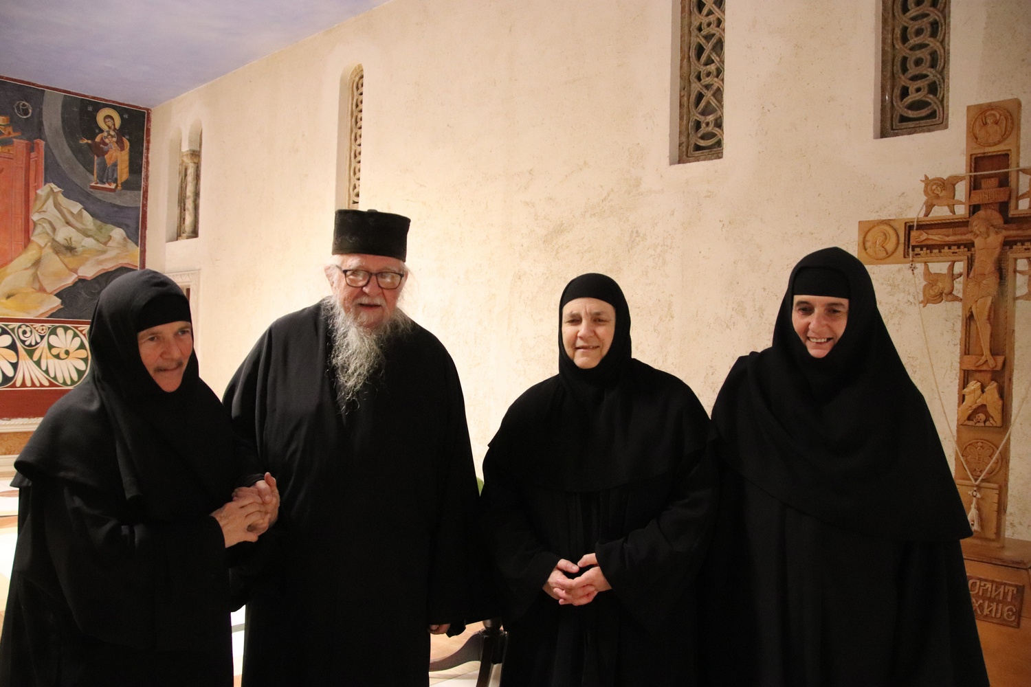 Mati Hiritima, Père Elie, Soeur Silouanie et Soeur Maria